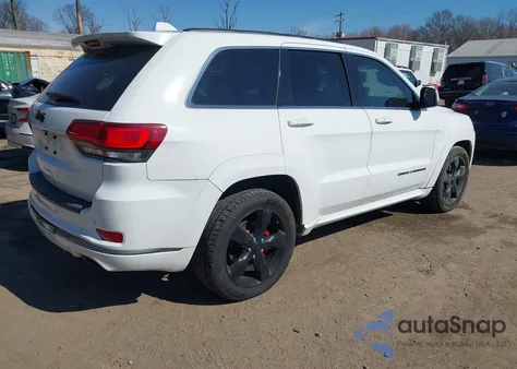 2015 Jeep Grand Cherokee High Altitude z USA, uszkodzony, nr VIN 1C4RJECG6FC160417